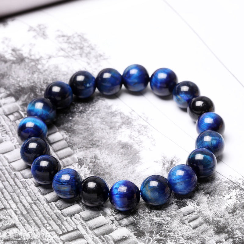 Blue Tiger’s Eye Bracelet – Confidence & Creativity