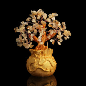 Citrine Money Tree for Prosperity - Feng Shui Gemstone