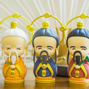 Taoist "Three Pristine One" figurine