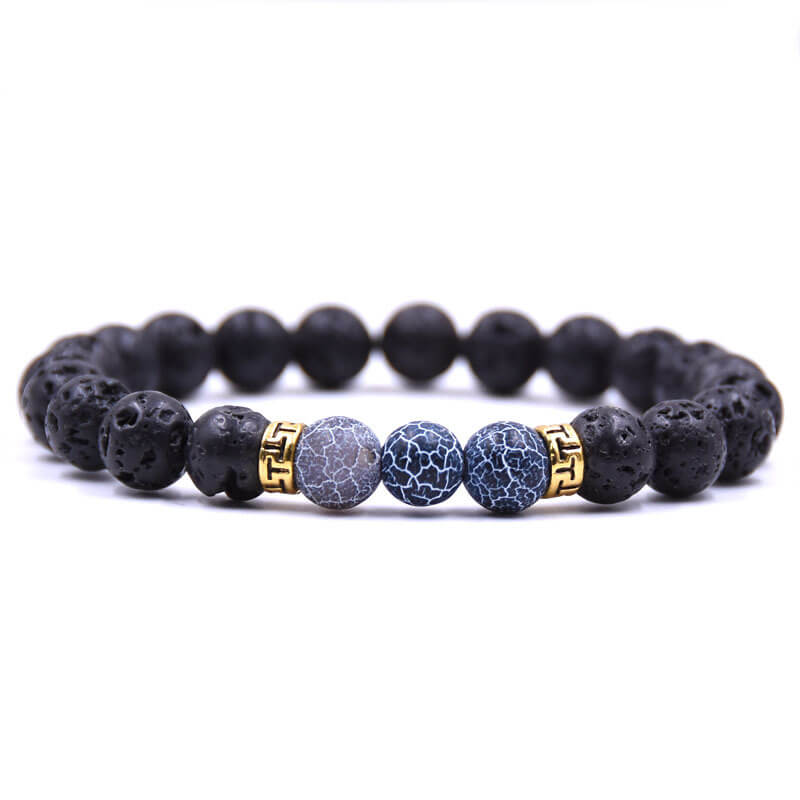 Grounding Lava Stone Bracelet – Calming & Grounding