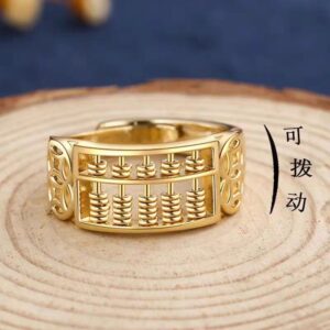 Feng Shui Abacus Wealth Ring